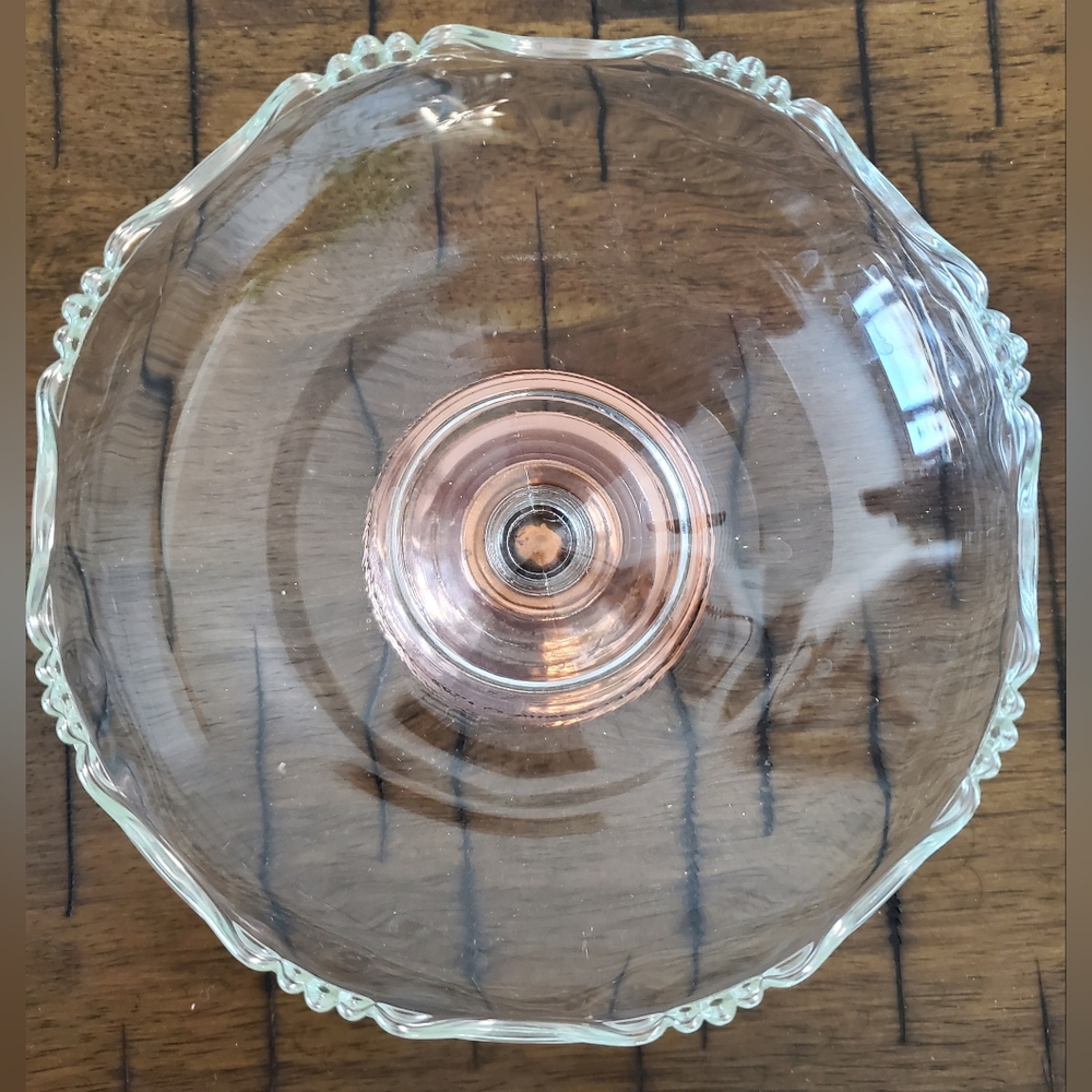 Princess House Copper Crystal Bowl Vintsge - Picture 3 of 4